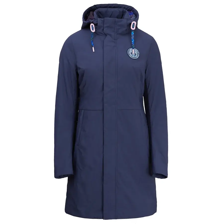 Damenmantel Silvini Montesa navy