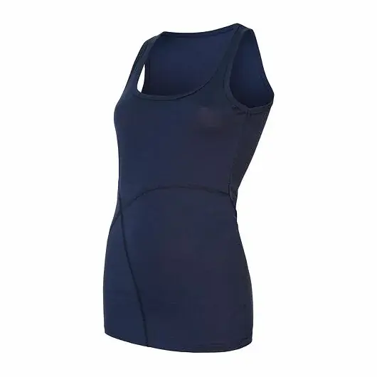 Sensor Damen-Unterhemd Sensor Merino Active deep blue