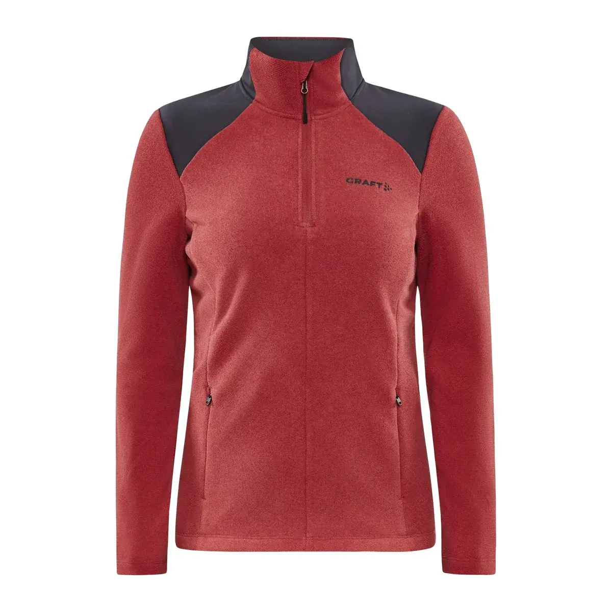 Dámský polorolák Craft CORE Edge Thermal červená