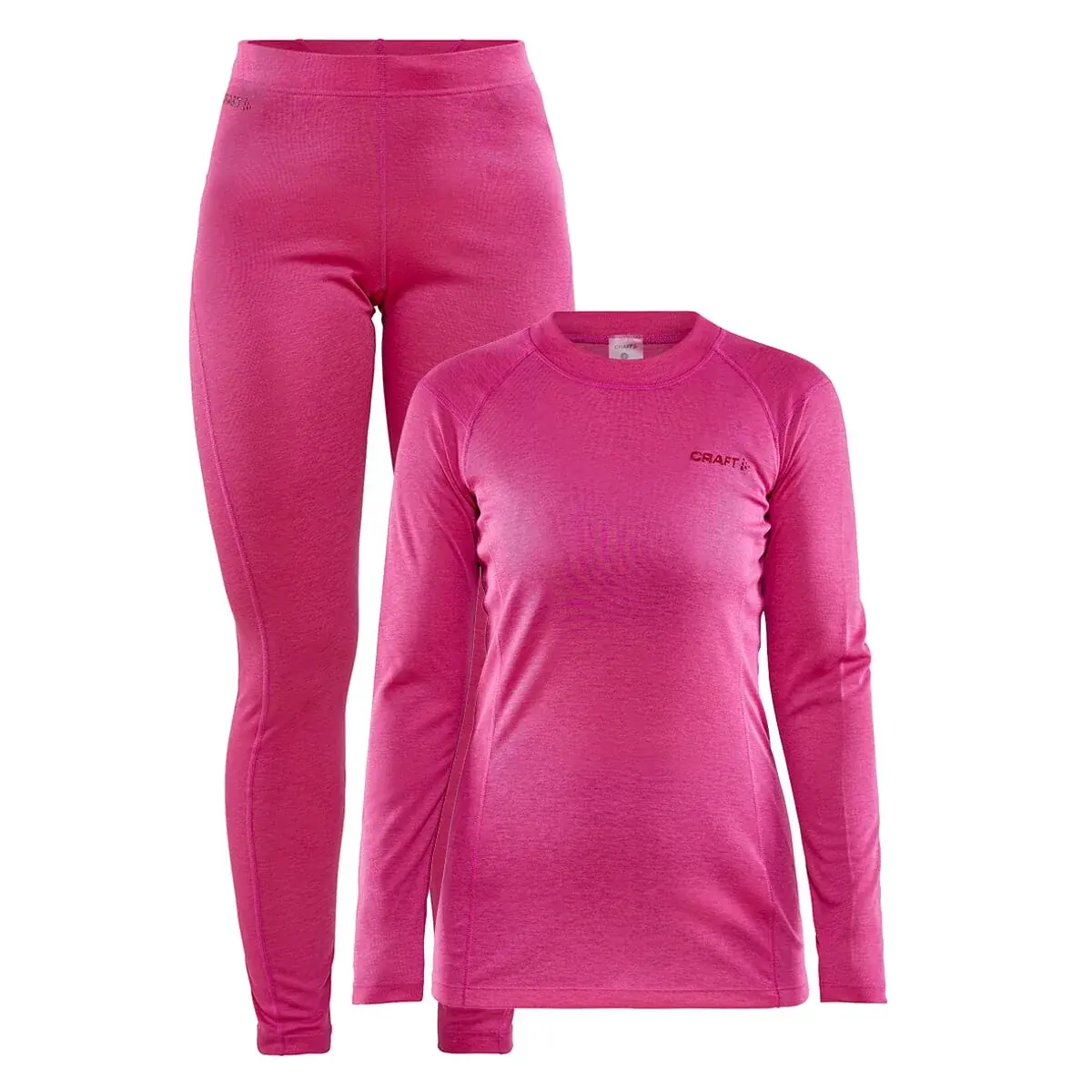 Dámský funkční set Craft CORE Warm Baselayer růžová