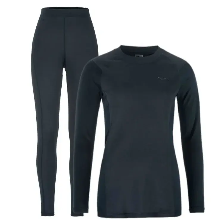 Craft Damen-Funktionswäsche-Set Craft CORE Warm Baselayer blau