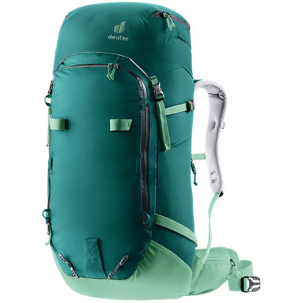 Dámský skialpový batoh Deuter Freescape Pro SL One size 38L+ Deepsea/spearmint