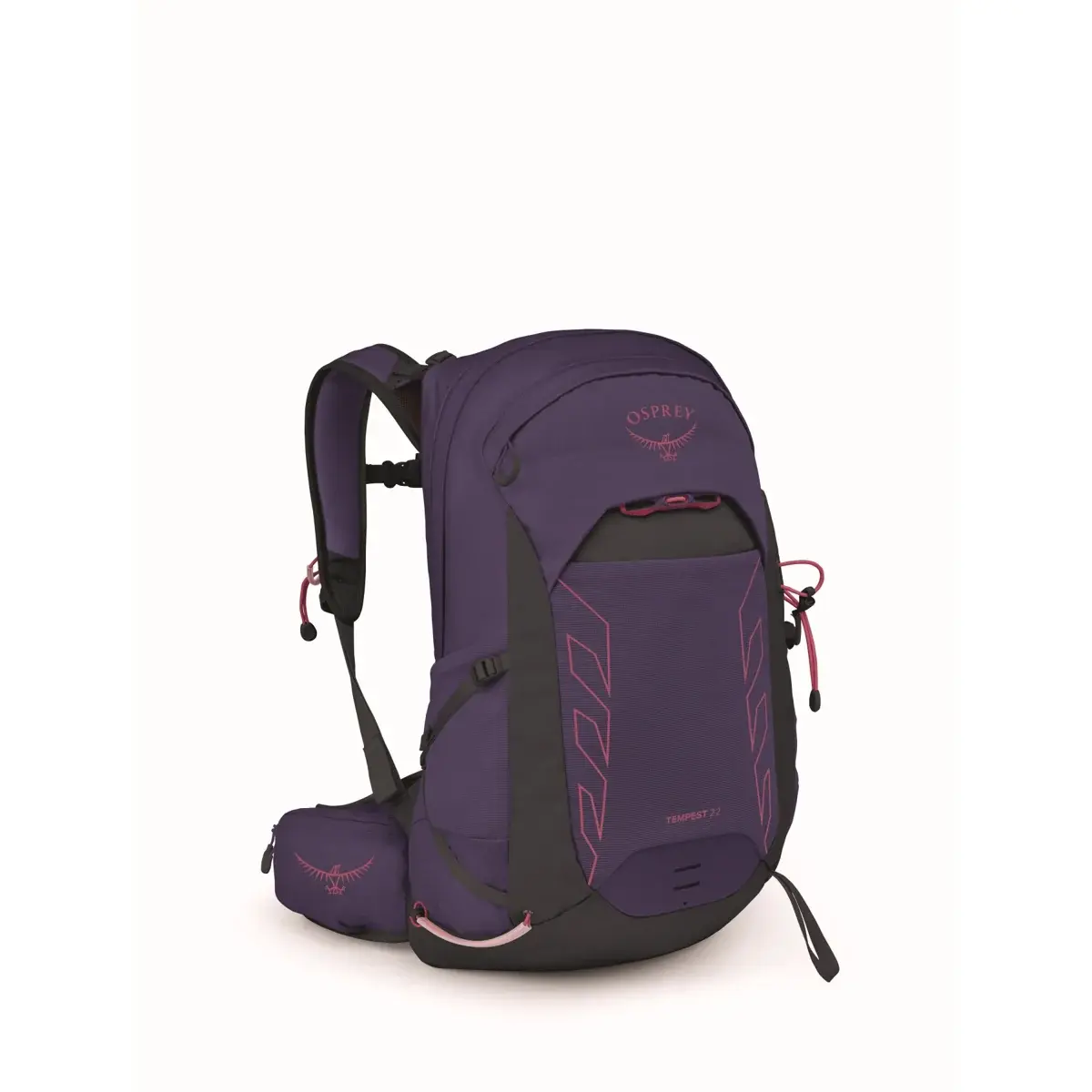 Dámský turistický batoh Osprey Tempest 22L deep fig/hotspot pink