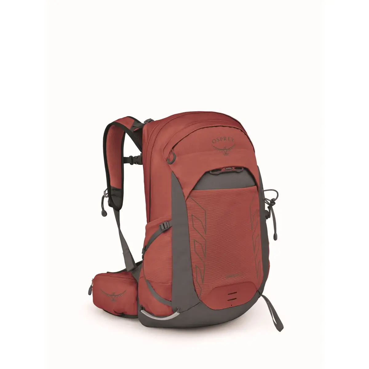 Dámský turistický batoh Osprey Tempest 22L red pampas/coal grey