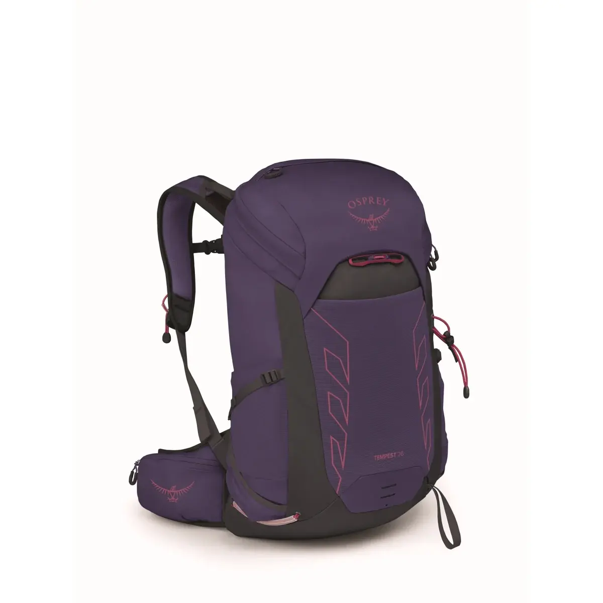 Dámský turistický batoh Osprey Tempest 26L deep fig/hotspot pink
