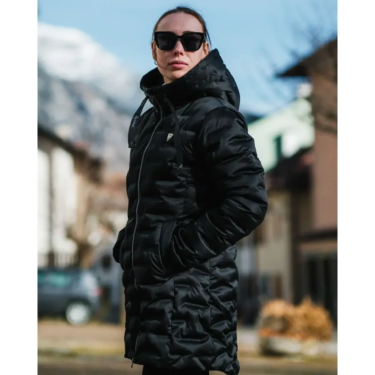 Kilpi Damen-Wintermantel Kilpi BELIZE-W schwarz