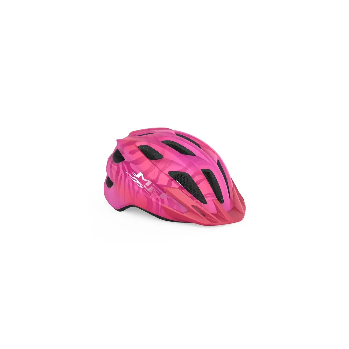 Dětská cyklistická přilba MET Crackerjack růžová 52-57cm
