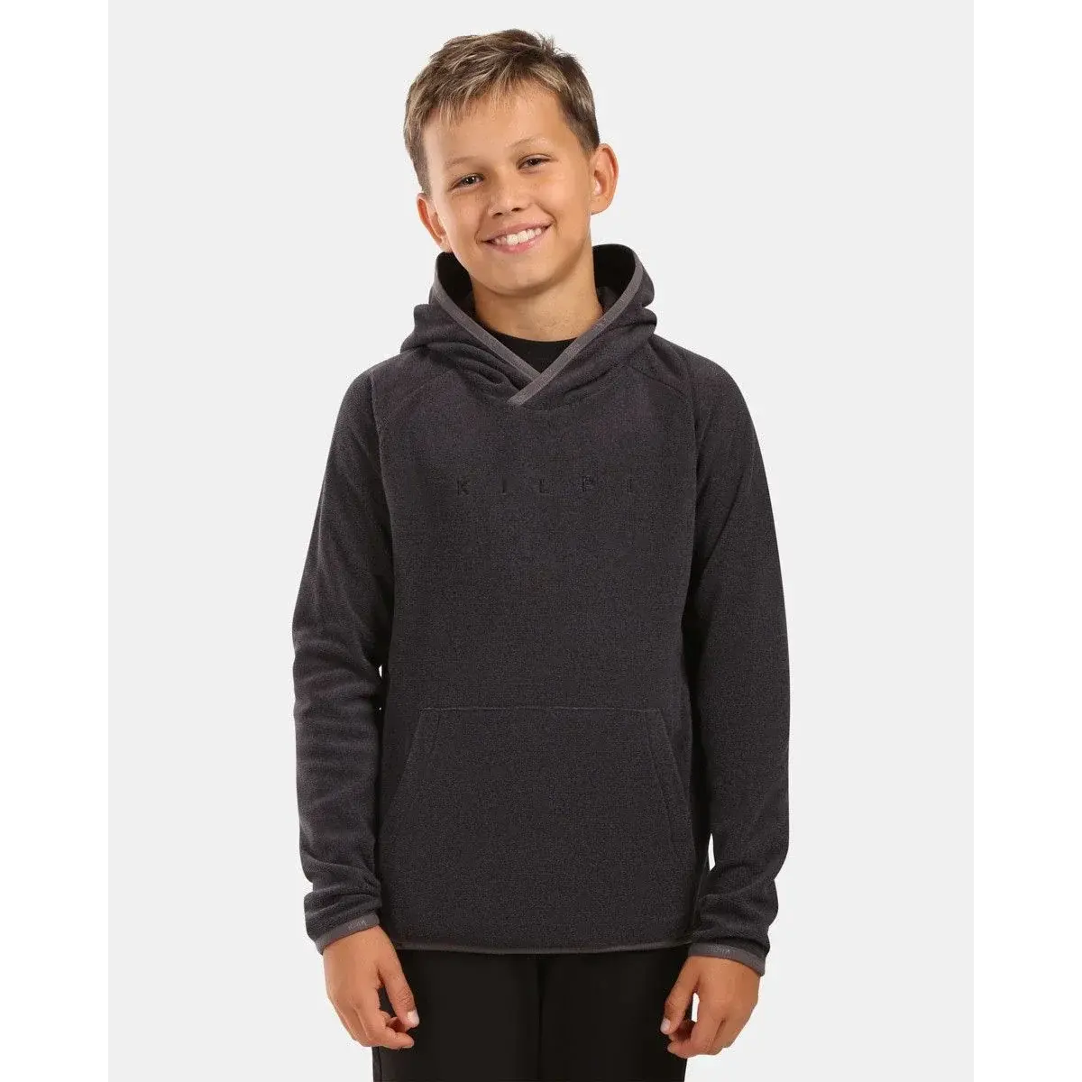 Kilpi Kinder-Fleecepullover Kilpi FLOND-JB schwarz