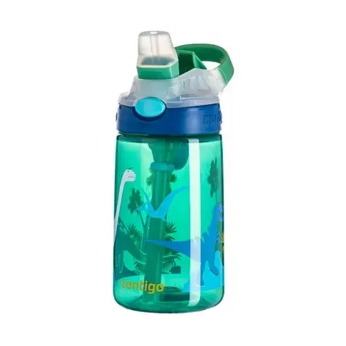 Kinderflasche Contigo Autospout James (ca. 420 ml) grün Dschungel