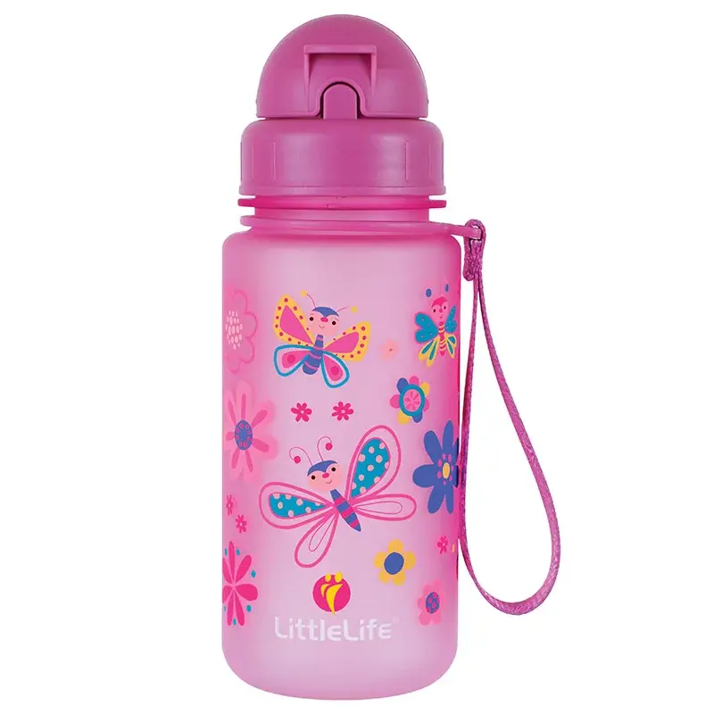 Kinderflasche LittleLife Water Bottle 400ml - Butterflies