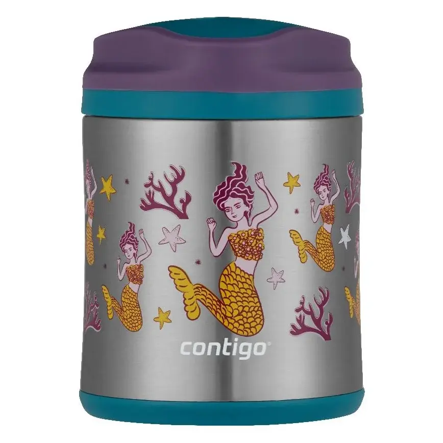 Kinder-Thermobehälter Contigo Kids Food Jar 300ml Meerjungfrauen