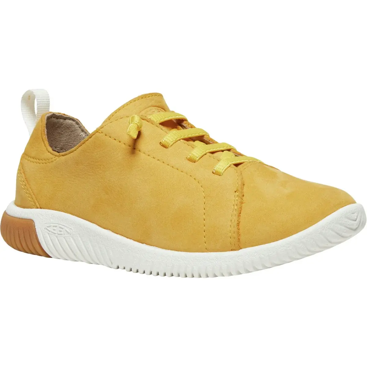 KEEN Kinder-Barfußschuhe KEEN KNX Lace Children/Youth daffodil/star white