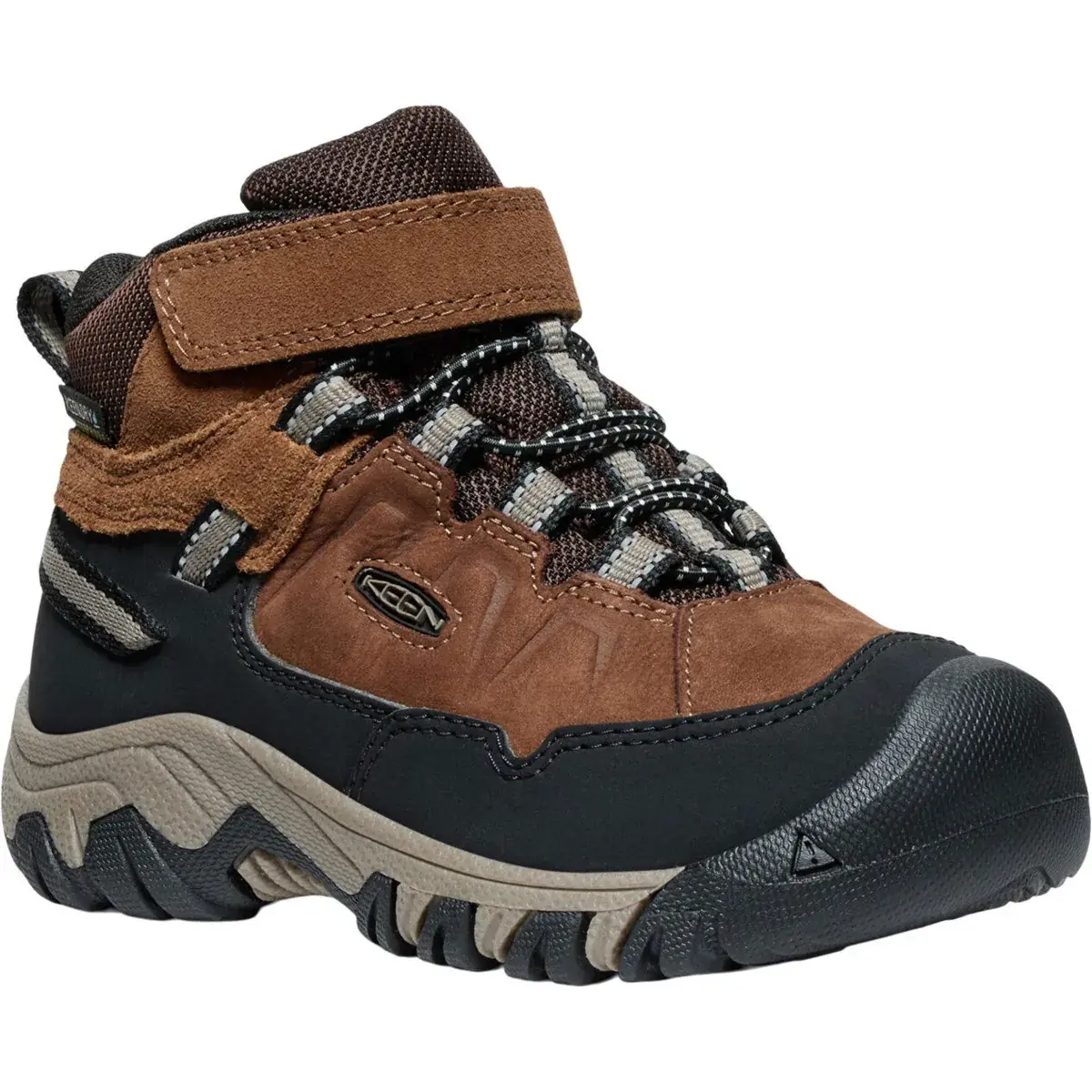 KEEN Kinder-Wanderschuhe KEEN Targhee IV Mid WP Children bison/brindle