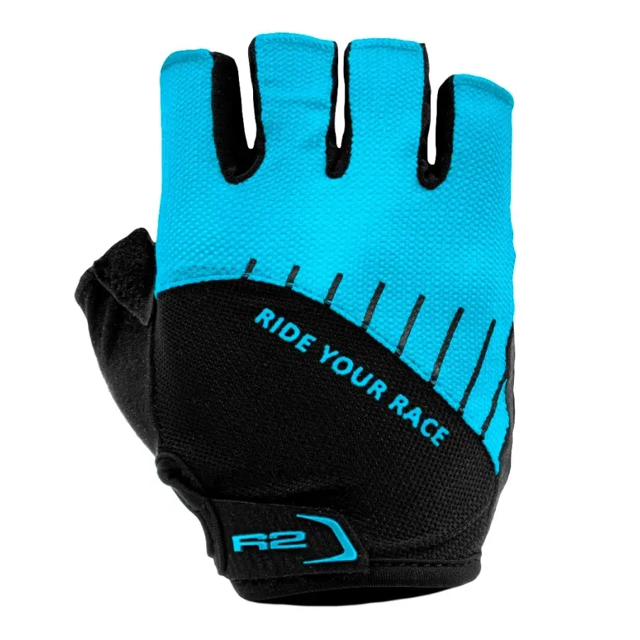 R2 Kinder-Fahrradhandschuhe R2 Hoppy Blue 10 Jahre