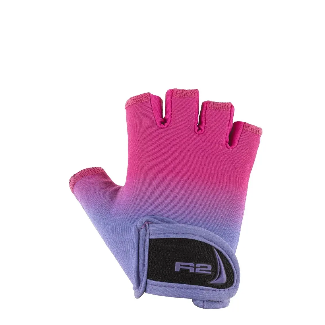R2 Kinder-Fahrradhandschuhe R2 Voska rosa, violett