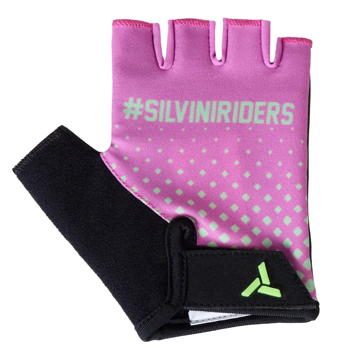 Silvini Kinder-Fahrradhandschuhe Silvini CA2433 Gaioni blush-green