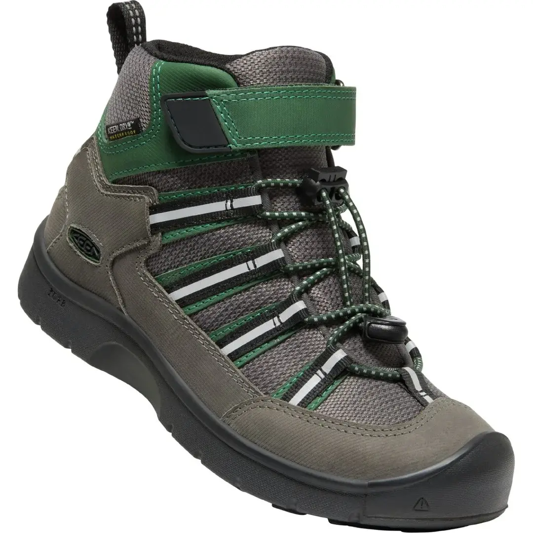Dětské kotníkové boty KEEN Hikeport 2 Sport Mid WP Youth magnet/greener pastures