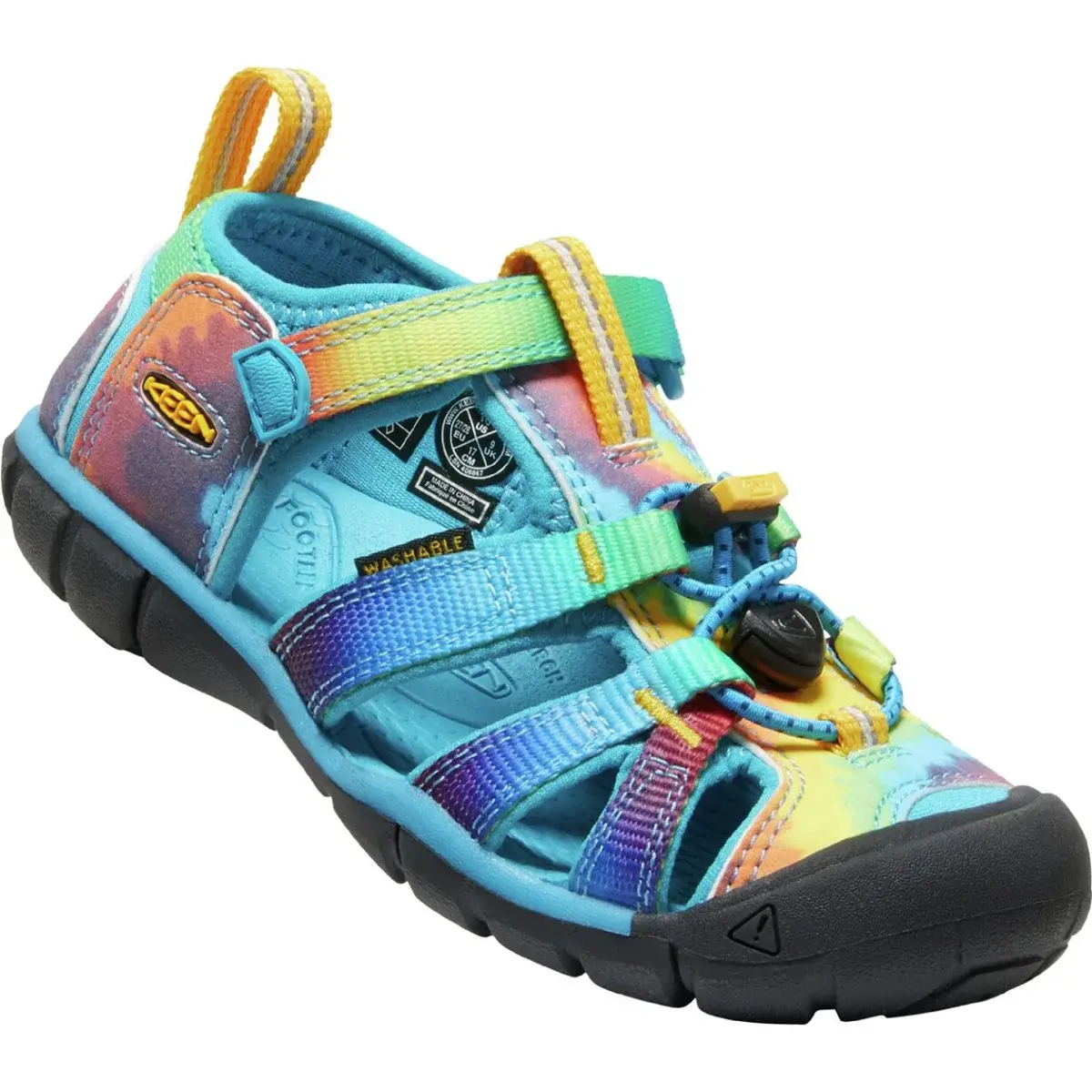 KEEN Kindersandalen KEEN Seacamp II CNX Children Vivid blue/original tie dye