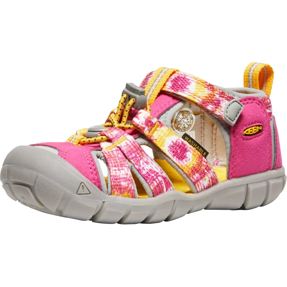 Dětské hybridní sandály KEEN Seacamp II CNX Children/Youth multi/keen yellow