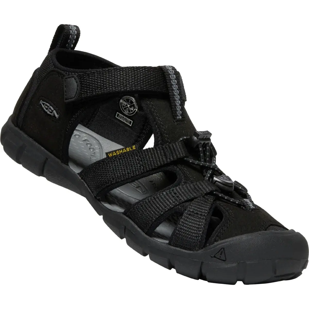 KEEN Kindersandalen KEEN Seacamp II CNX Youth black/grey