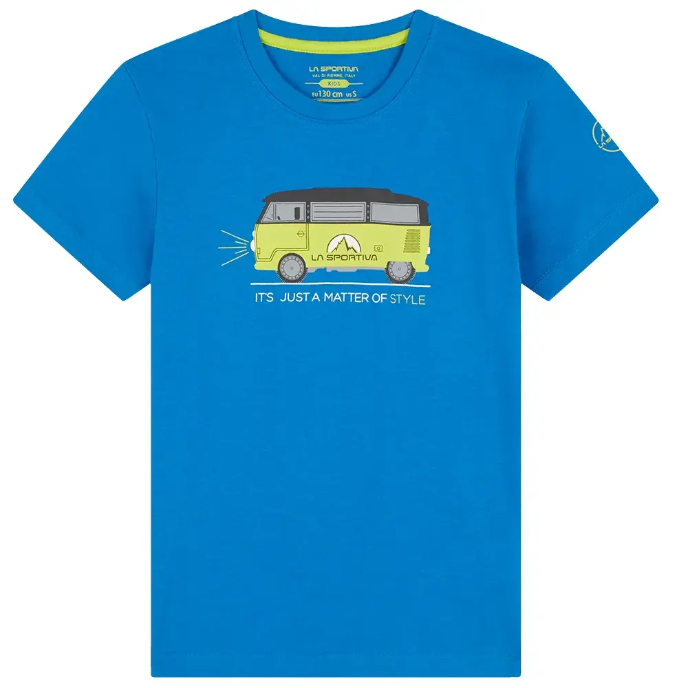 La Sportiva Kinder-T-Shirt La Sportiva VAN T-SHIRT electric blue