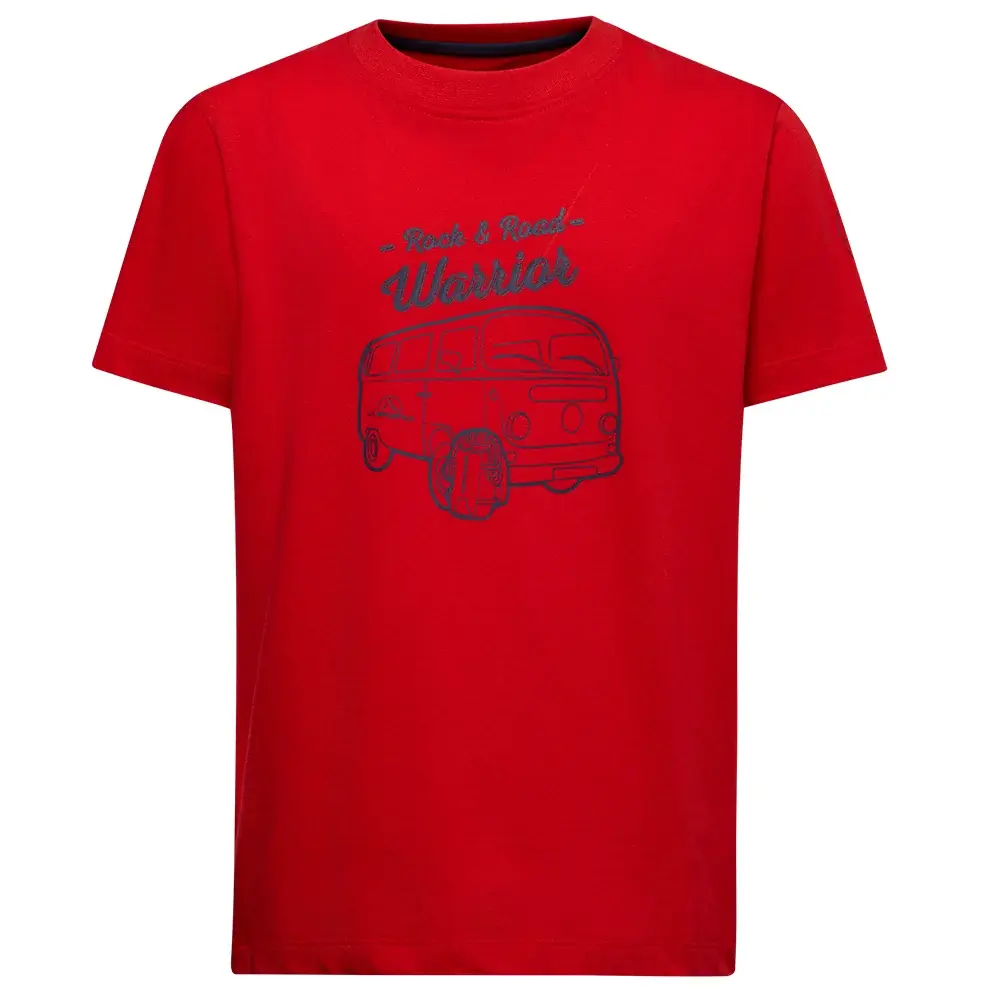 La Sportiva Kinder-T-Shirt La Sportiva VAN T-SHIRT mountain red/night sky