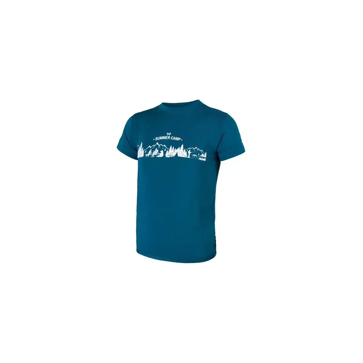 Sensor Kinder-Funktionsshirt Sensor Coolmax Fresh PT Camp Kurzarm saphir