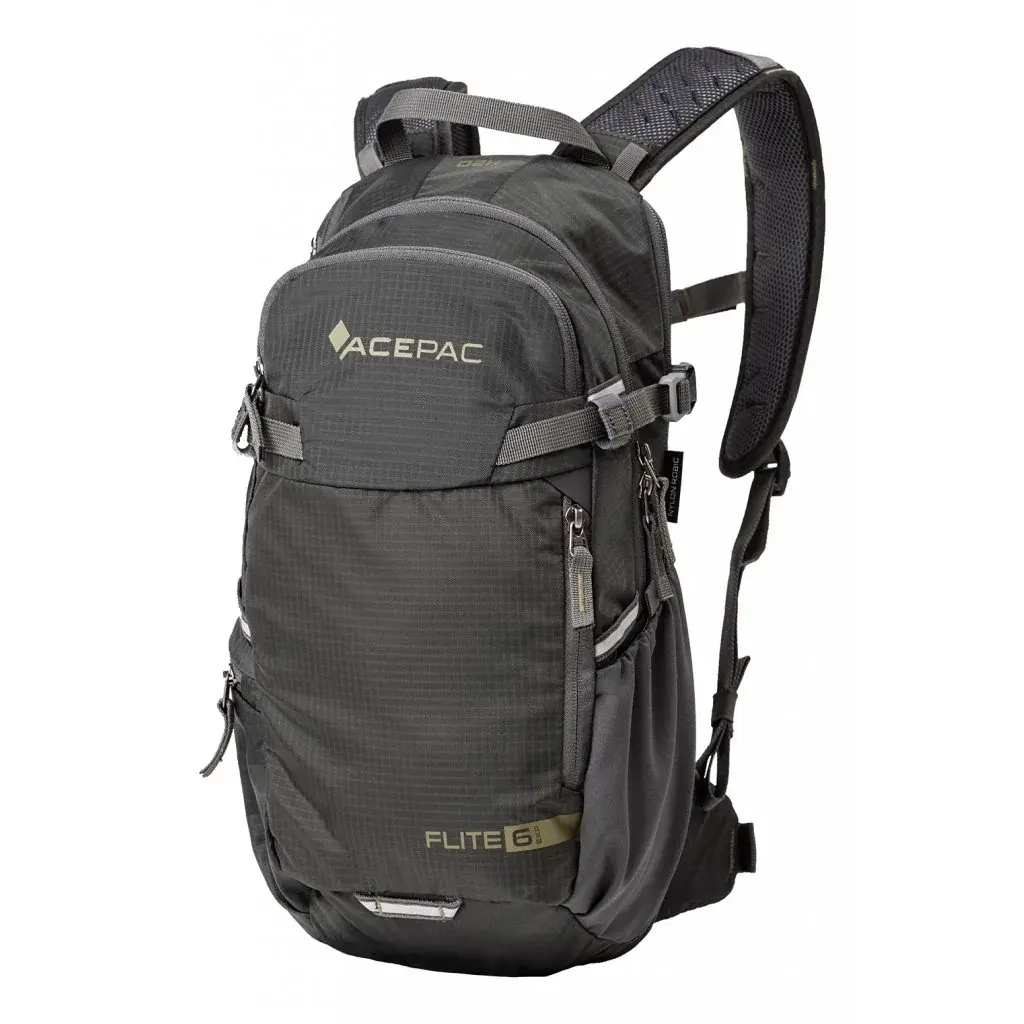 AcePac Kinder-Fahrradrucksack AcePac Flite 6L EXP MKIII grey