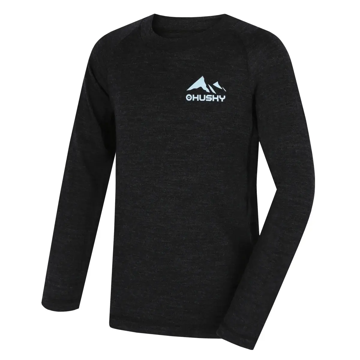 Dětský funkční merino set Husky Merbo K black