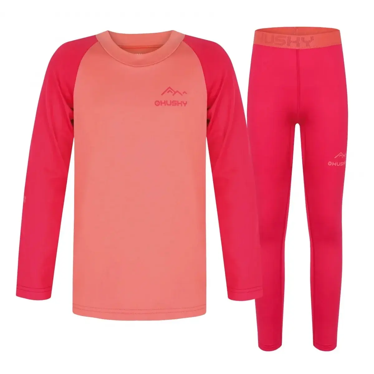 Husky Kinder-Thermounterwäsche-Set Husky Tombo K light orange/pink
