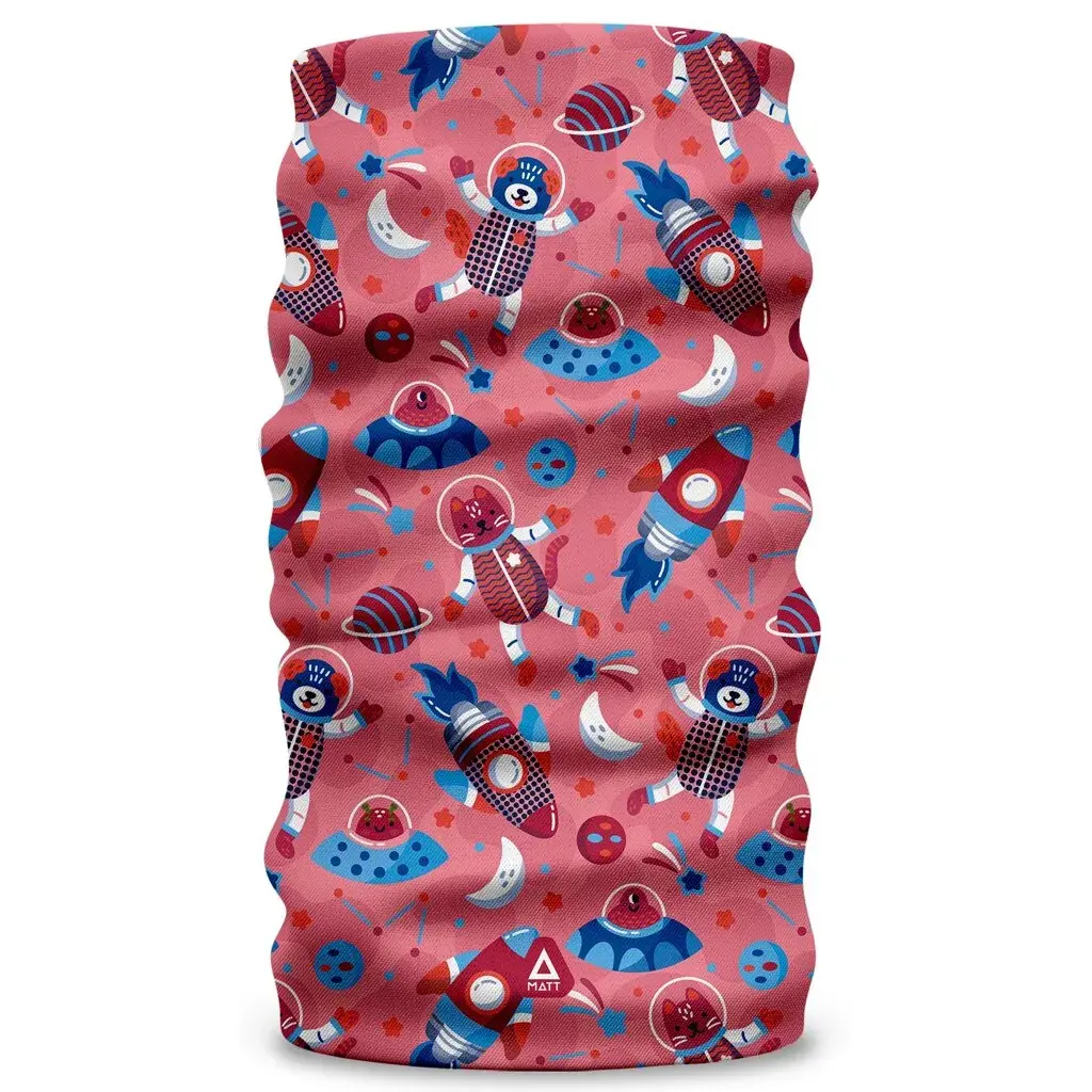 Kinder-Halswärmer MATT Kids Scarf Coolmax Eco astronaut