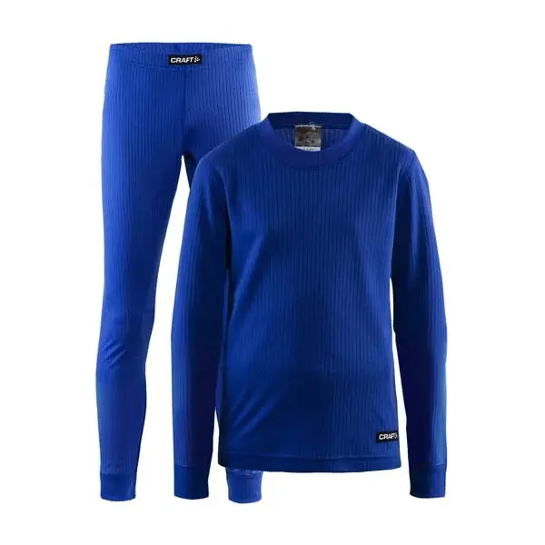 Dětský funkční set CRAFT Baselayer JR modrá