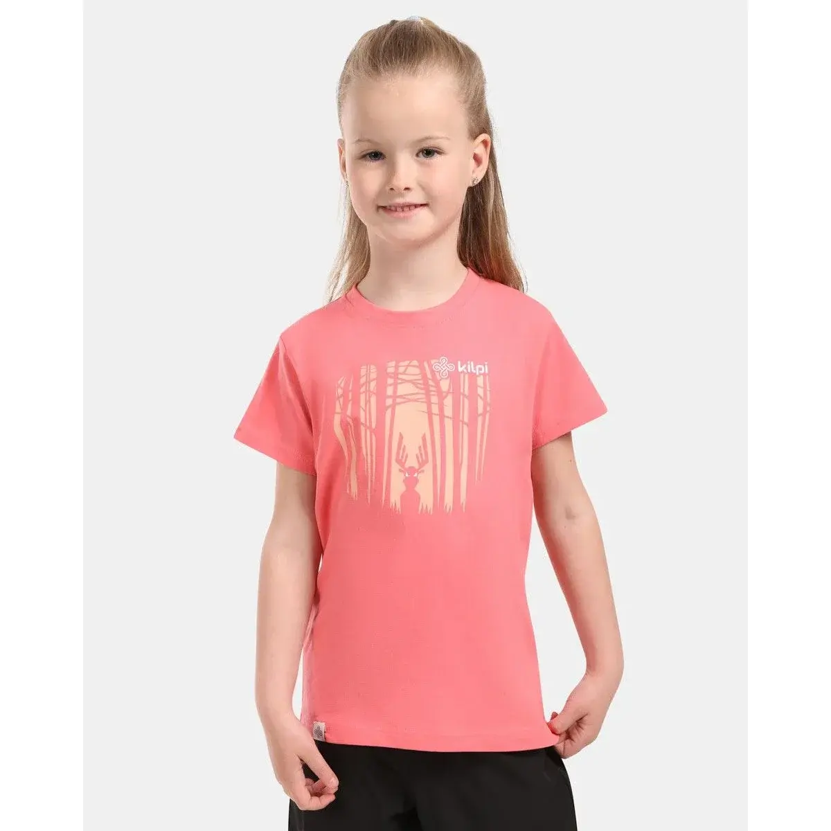 Kilpi Mädchen-Baumwoll-T-Shirt Kilpi MALGA-JG rosa