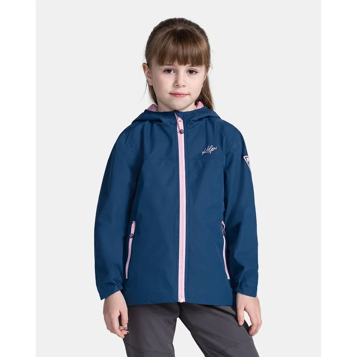 Kilpi Mädchen-Outdoorjacke Kilpi Orleti-JG dunkelblau