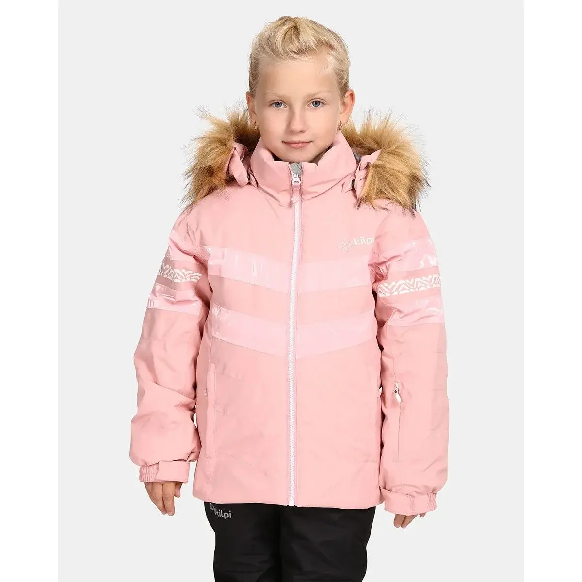 Mädchen-Skijacke Kilpi DALILA-JG hellrosa