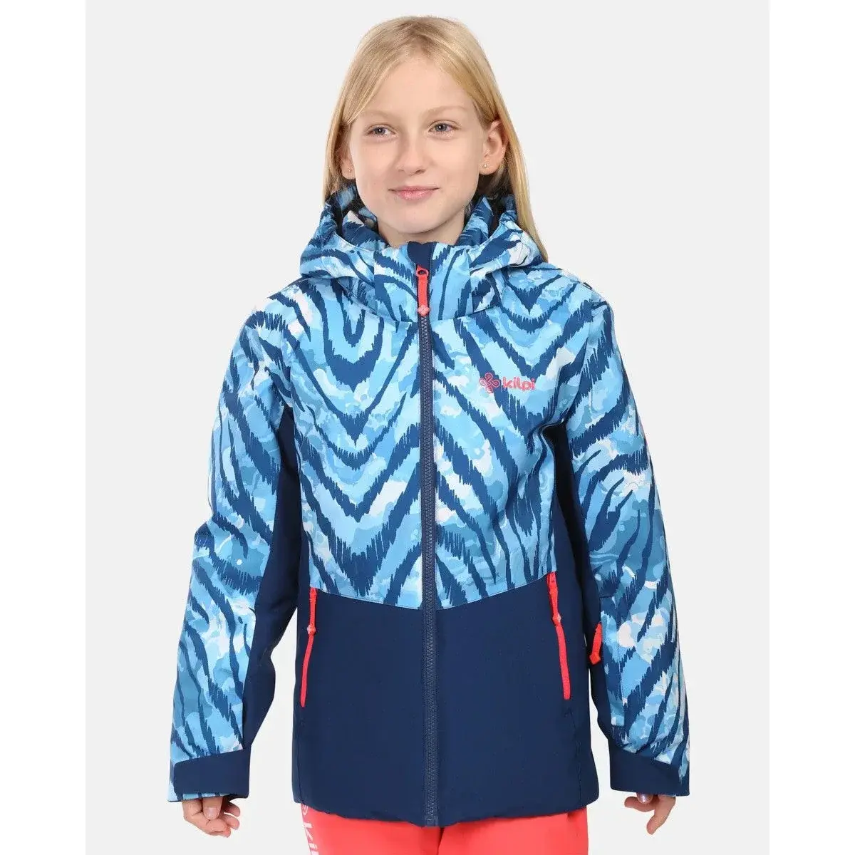 Mädchen-Skijacke Kilpi SAMARA-JG dunkelblau