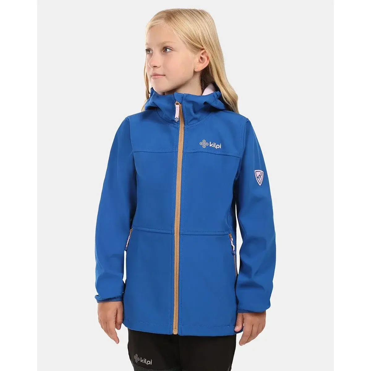 Mädchen-Softshelljacke Kilpi RAVIA-J dunkelblau