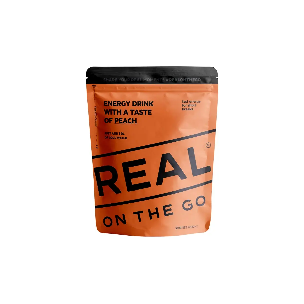 REAL Turmat Energy-Drink Pfirsich REAL Turmat 30 g