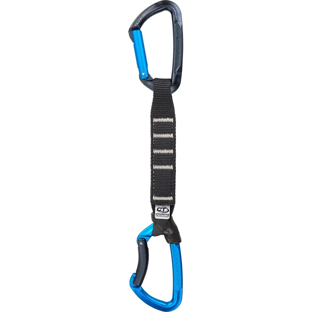 Climbing Technology Expressschlinge Climbing Technology Lime set Nylon PRO anthracite/blue