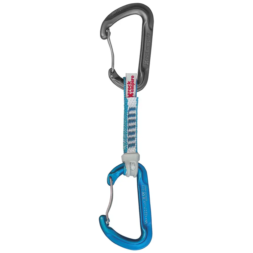 Rock Empire Expressschlinge Rock Empire Komplet set Swift D13 Azurblau 11cm
