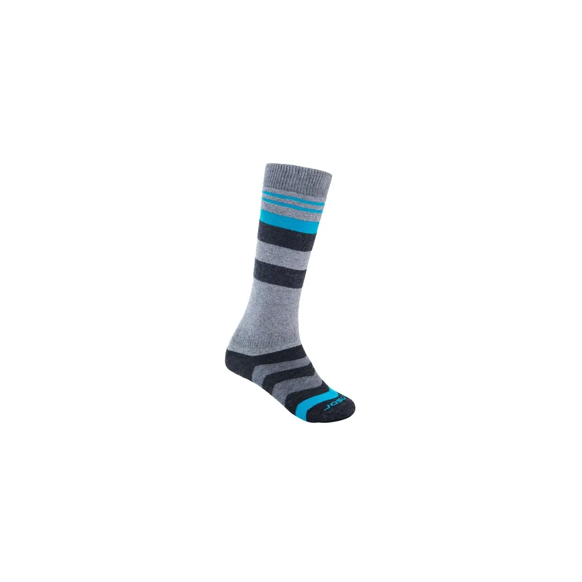 Sensor Merino-Funktionssocken Sensor Slope Merino Grau/schwarz/türkis