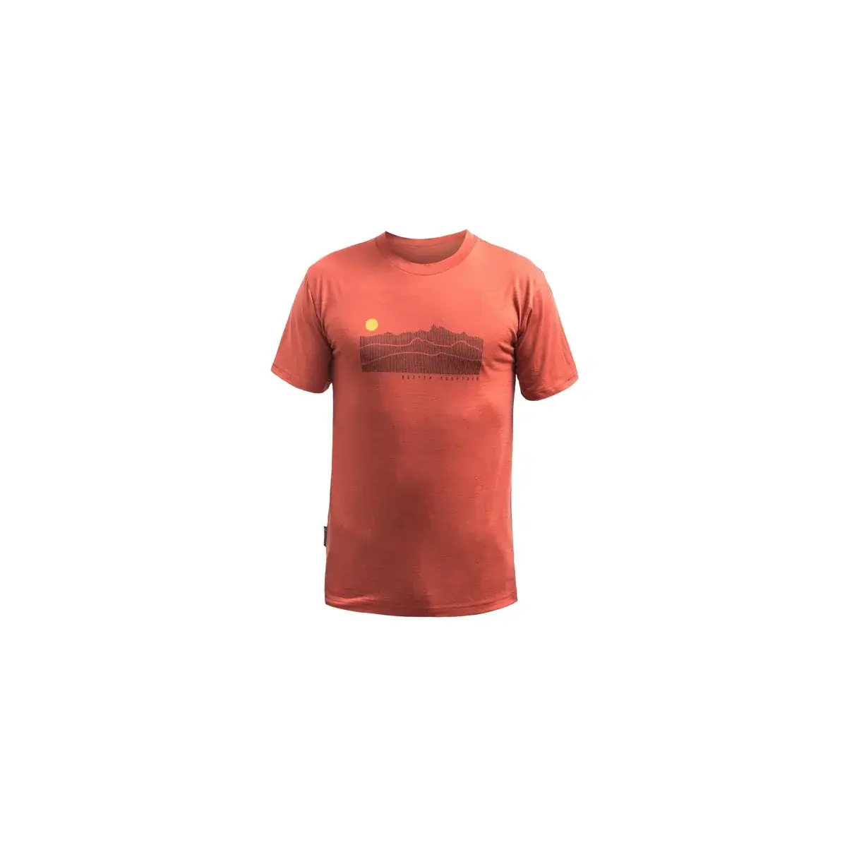 Sensor Funktionsshirt Sensor Merino Active Sunrise terracotta