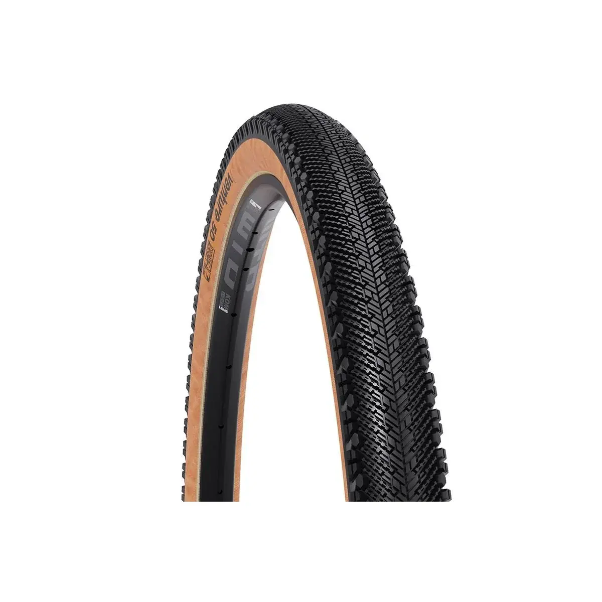 Gravel plášť WTB Venture 700x50 TCS Light Fast Rolling černá/hnědá