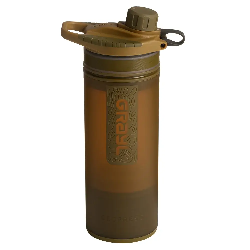 Filtry na vodu Grayl Geopress Purifier Coyote Brown 0,71 l