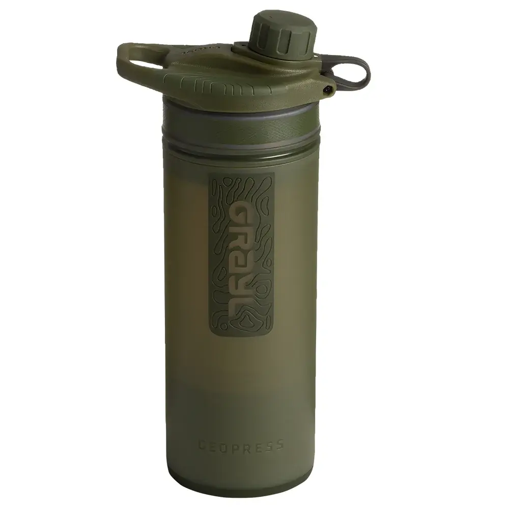 Filtry na vodu Grayl Geopress Purifier Olive Drab 0,71 l