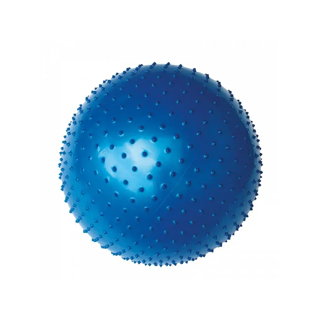 Yate Gymnastikball Yate mit Noppen blau 65cm