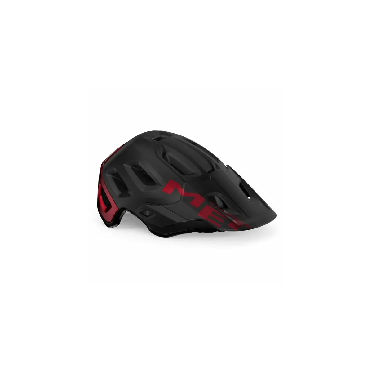 Helma pro All-Mountain / Enduro MET Roam MIPS černá červená metalická lesklá