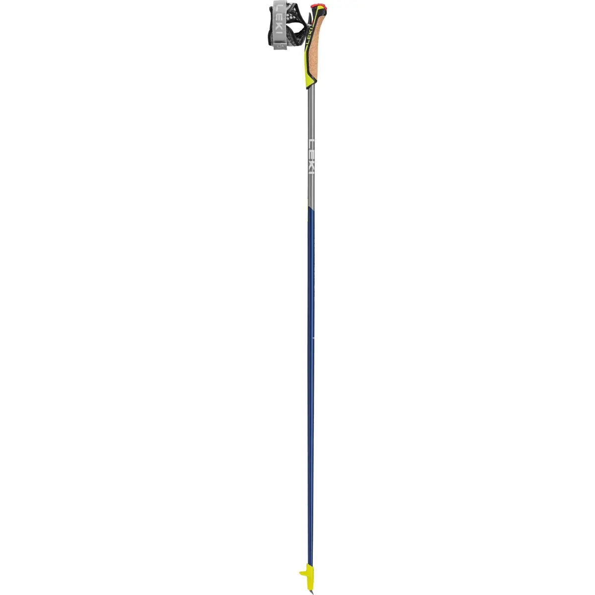 Leki Stöcke Leki Speed Pacer Lite, midnightblue dark metallic-llight anthracite-neonyellow, 110 c