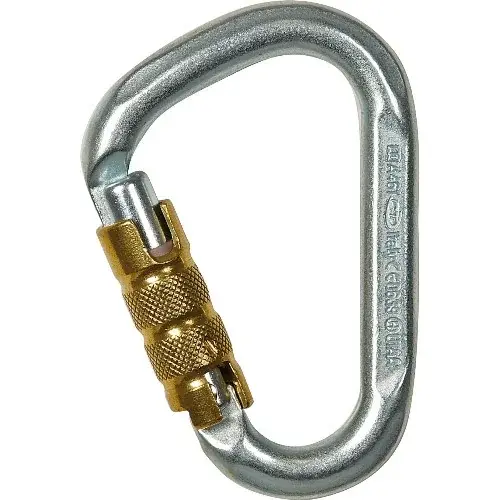 Karabiner Climbing Technology Snappy Steel TG silver