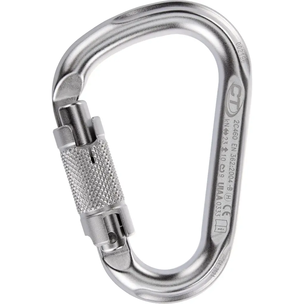Climbing Technology Karabiner Climbing Technology Snappy WG silver